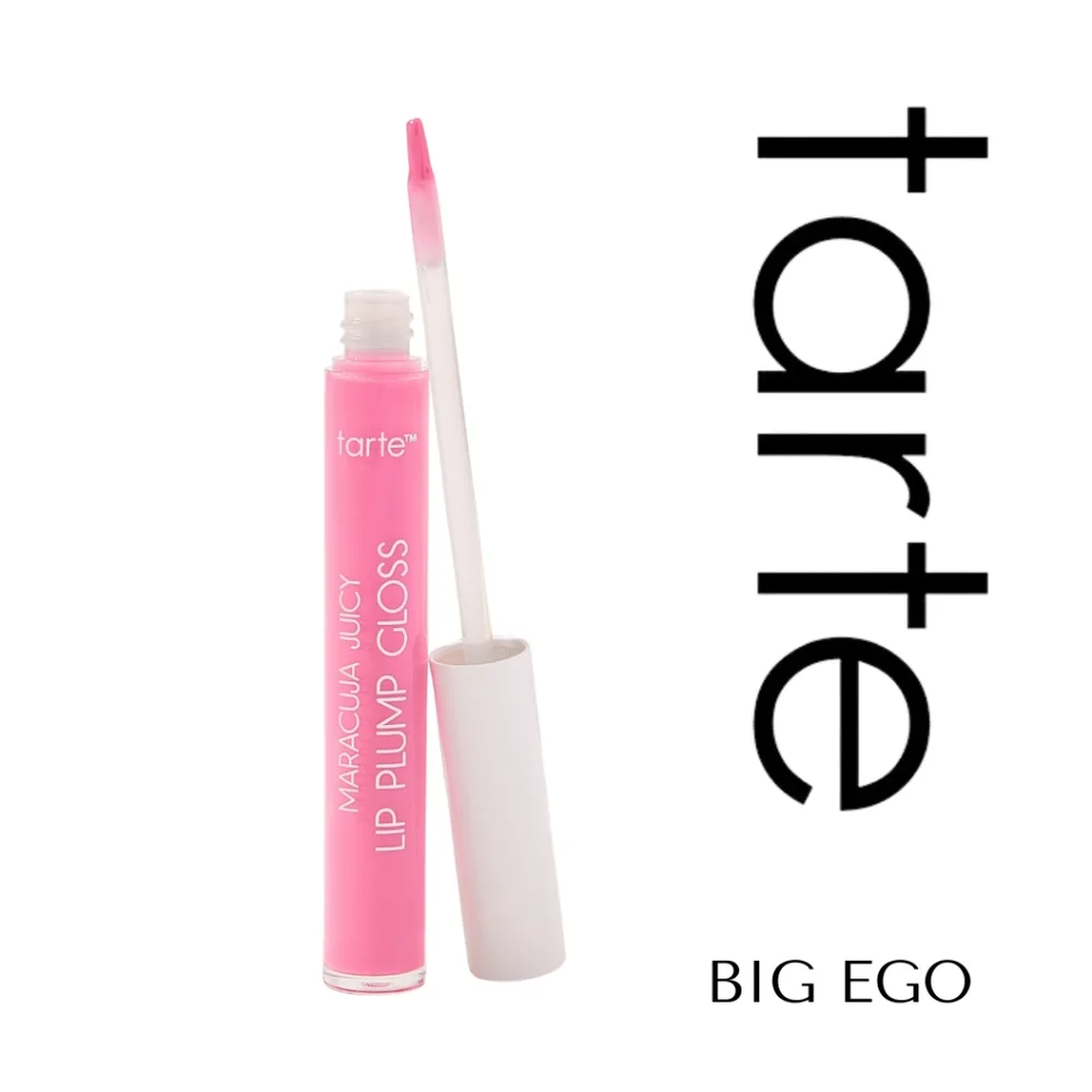 TARTE 🩷 Maracuja Juicy Lip Plump Gloss - BIG EGO - Picture 2 of 3